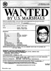 Kevin Midnik "El Condor" buscado por el FBI