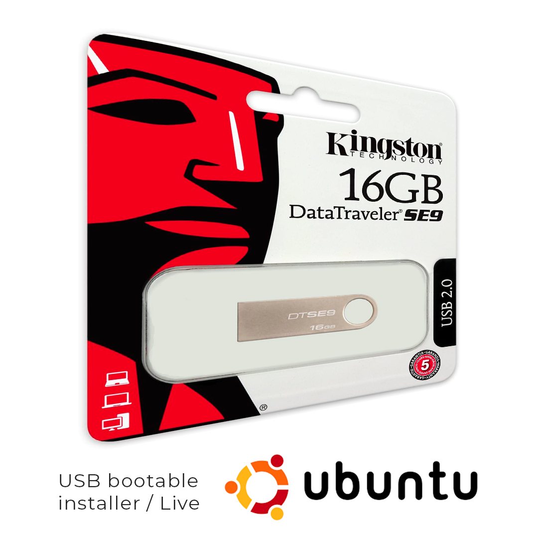 Memoria USB bootable con Linux Ubuntu