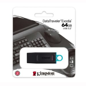 Memoria USB Kingston 64GB certificada